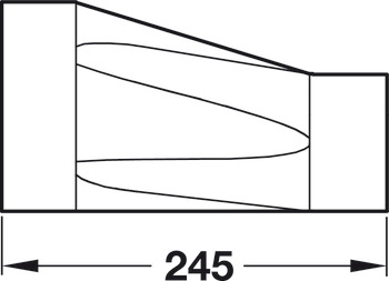 premostitveni element, Sistem ploščatih kanalov 125 soft, dolge