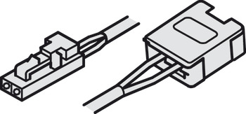 dovodni kabel, za LED trak Häfele Loox 12 V 8 mm
