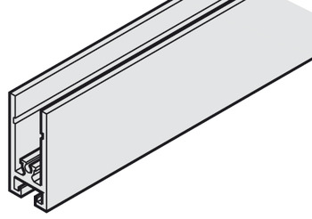 profil za okvir , vodoraven, 26 x 60 mm (Š x V)