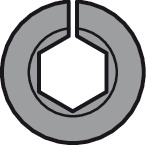 dvižno okovje, Häfele Free Flap H 1.5 – umetna masa s kovinsko nosilno ročico, 2-delni komplet za obojestransko uporabo