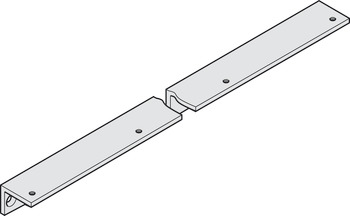 pritrdilni kotnik za montažo na nasprotni strani vratnega tečaja in pri globoki prekladi, za drsno tirnico TS 91, TS 92 in TS 93