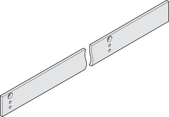 montažna ploščica, za drsno tirnico G93-SR, TS 93