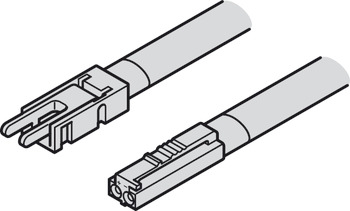 dovodni kabel, za Häfele Loox5 5-mm LED-trak 12 V, 2-pol. (enobarvni)