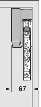 enota zbiralnika moči, za dvižno okovje Blum Aventos HK-Top Servo-Drive (električno)