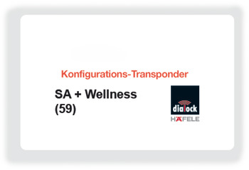 kartica za razporeditev, Häfele Dialock SA + Wellness 59