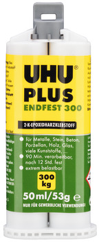 2-kontaktno lepilo, Uhu-Plus Endfest 300, na osnovi epoksidne smole