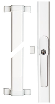 dodatna ključavnica za kljuko za okna, FOS 550 A, z alarmnimi senzorji, Abus