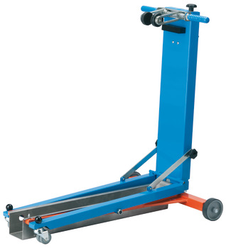 Transportni in dvižni voziček, za transport, dviganje in vstavljanje vrat in gradbenih elementov, nosilnost 130 kg