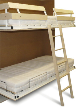 obesna lestev in zaščita proti izpadanju, za nadstropne in zgornje postelje