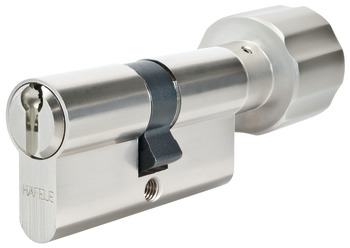 cilindrični vložek z gumbom, Sistem generalnega glavnega ključa, profilni cilinder, medenina