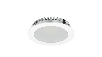 Vgradna/podelementna svetilka, Häfele Loox LED 3094 24 V, Ø izvrtine 58 mm, aluminij