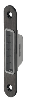 ploska pripirna pločevina KFV, za magnetne vdolbne ključavnice z vpadom, 120 mm