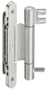 ojačano nasadilo za težja vrata, Simonswerk VN 8947/160 U Compact, za nebrazdana vrata za objekte javne uporabe do 160 kg