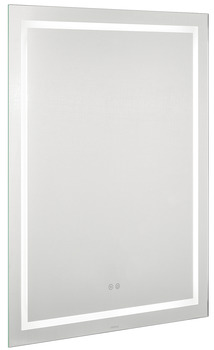 kopalniško ogledalo Häfele, pravokotno, osvetljeno