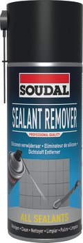pršilo za čiščenje, Sealant Remover Soudal; odstrani ostanke silikona, Pu-pene in polimerov MS