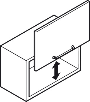 dvižni mehanizem za ličnice, Strato, za enodelne lopute iz lesa ali z alu okvirjem